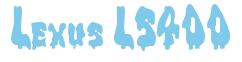 Rendering -Lexus LS400 - using Drippy Goo