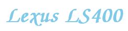 Rendering -Lexus LS400 - using Zapf Chancery