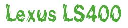 Rendering -Lexus LS400 - using Nervous