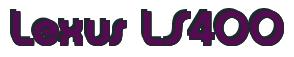 Rendering -Lexus LS400 - using Charlet