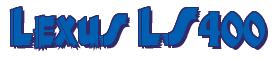 Rendering -Lexus LS400 - using Poster