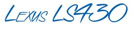Rendering -Lexus LS430 - using Speed Stroke