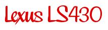 Rendering -Lexus LS430 - using Mr Kleen