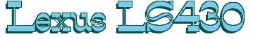 Rendering -Lexus LS430 - using Alfredos Dance