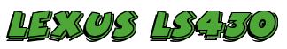 Rendering -Lexus LS430 - using Comic Strip