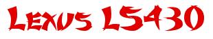 Rendering -Lexus LS430 - using Karate