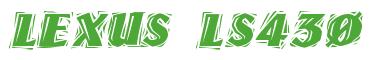 Rendering -Lexus LS430 - using Cut Ragged