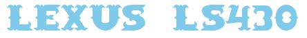 Rendering -Lexus LS430 - using Saloon
