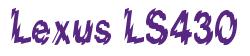 Rendering -Lexus LS430 - using Nervous