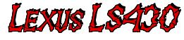 Rendering -Lexus LS430 - using Eddy's Bones