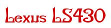 Rendering -Lexus LS430 - using Manchuria