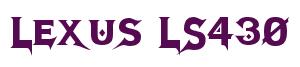 Rendering -Lexus LS430 - using Megadeath