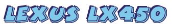Rendering -Lexus LX450 - using Comic Strip