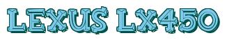 Rendering -Lexus LX450 - using FinkBold