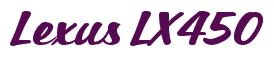 Rendering -Lexus LX450 - using Casual Script