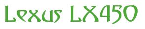 Rendering -Lexus LX450 - using Saga