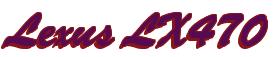 Rendering -Lexus LX470 - using Brush Script