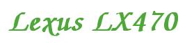 Rendering -Lexus LX470 - using Zapf Chancery
