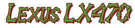 Rendering -Lexus LX470 - using Eddy's Bones