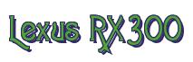 Rendering -Lexus RX300 - using Agatha