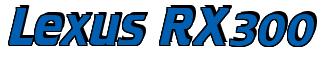 Rendering -Lexus RX300 - using Cruiser