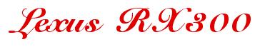 Rendering -Lexus RX300 - using Elegant