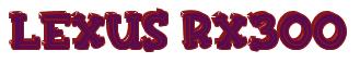 Rendering -Lexus RX300 - using FinkBold