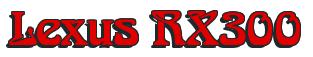 Rendering -Lexus RX300 - using Romaneste