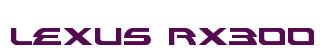 Rendering -Lexus RX300 - using Alexis