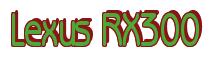 Rendering -Lexus RX300 - using Beagle