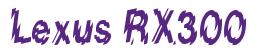 Rendering -Lexus RX300 - using Nervous