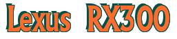 Rendering -Lexus RX300 - using Flair