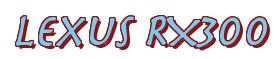 Rendering -Lexus RX300 - using Mythology