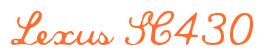 Rendering -Lexus SC430 - using Commercial Script