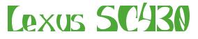 Rendering -Lexus SC430 - using IndiosBravos