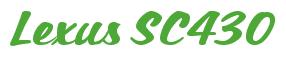 Rendering -Lexus SC430 - using Casual Script