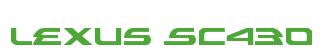 Rendering -Lexus SC430 - using Alexis