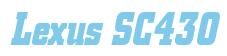 Rendering -Lexus SC430 - using Boroughs