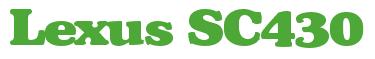 Rendering -Lexus SC430 - using Broadside