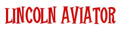 Rendering -Lincoln AVIATOR - using Cooper Latin