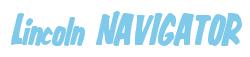 Rendering -Lincoln NAVIGATOR - using Big Nib