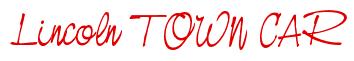 Rendering -Lincoln TOWN CAR - using Neville Script