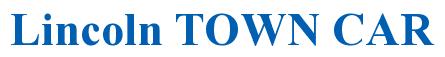 Rendering -Lincoln TOWN CAR - using Times New Roman Bold