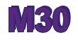 Rendering -M30 - using Arial Bold