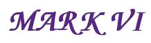 Rendering -MARK VI - using Zapf Chancery