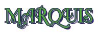 Rendering -MARQUIS - using Fonteroy Brown