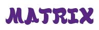 Rendering -MATRIX - using Fink Brush