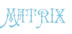 Rendering -MATRIX - using Carmencita
