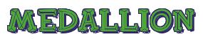 Rendering -MEDALLION - using FinkBold
