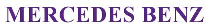 Rendering -MERCEDES BENZ - using Times New Roman Bold